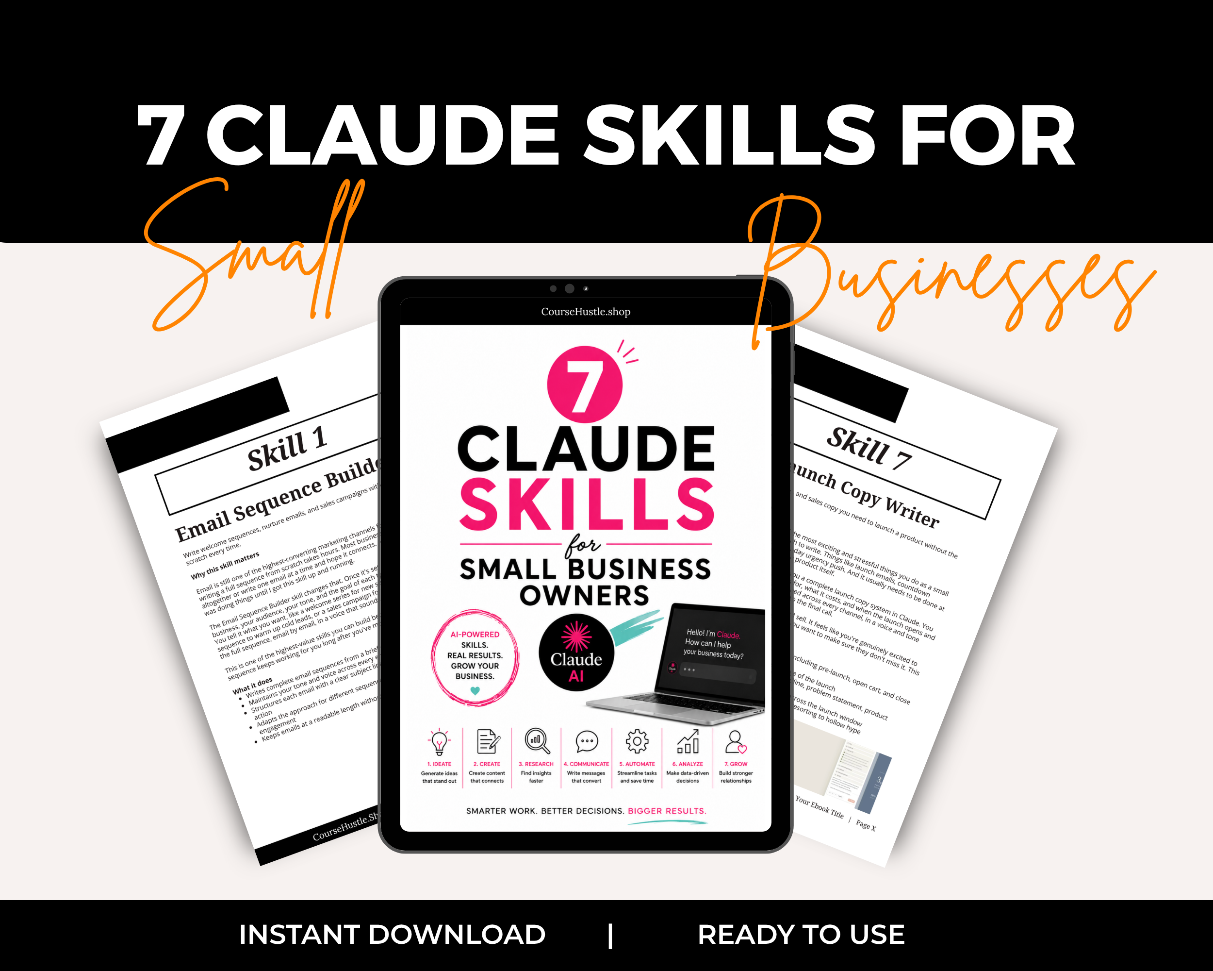 7 Claude Skills for Small Business Owners Guide | PLR Ready