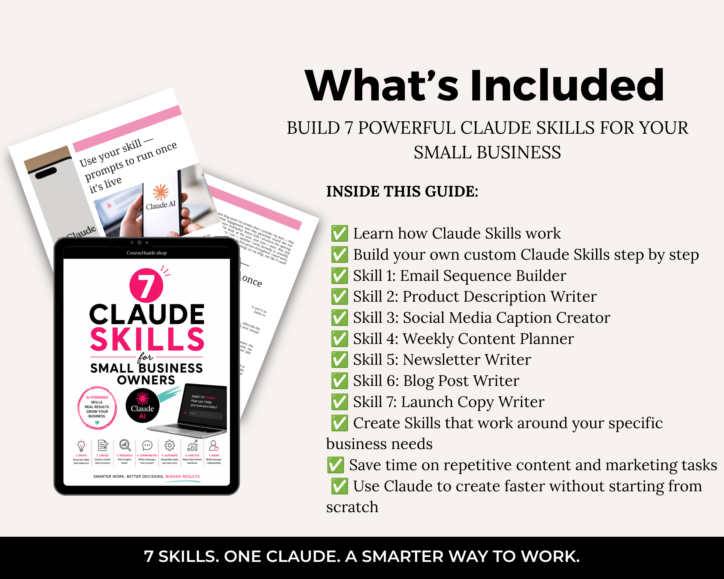 7 Claude Skills for Small Business Owners Guide | PLR Ready