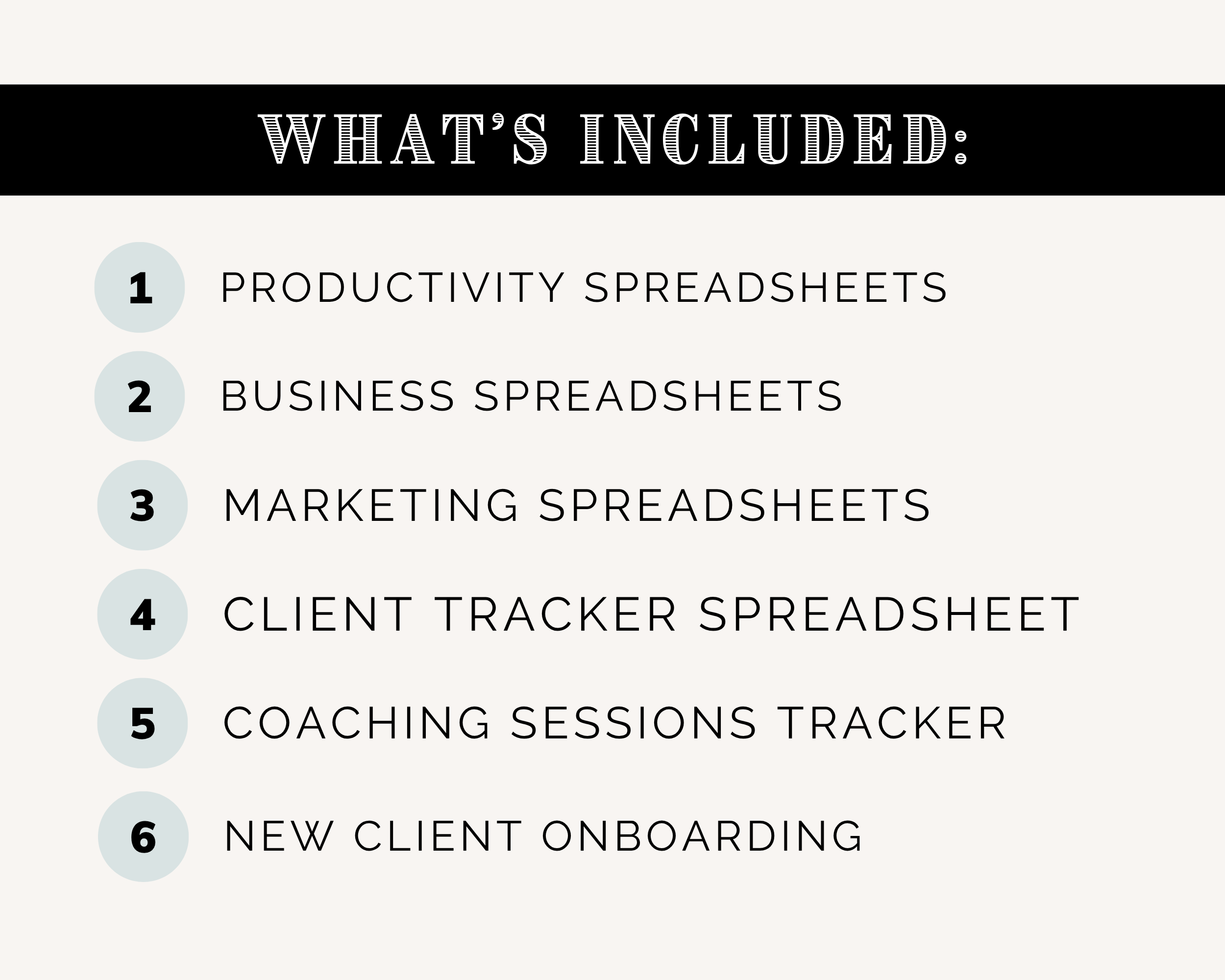 The CEO Business Spreadsheets | Marketing Spreadsheets | Productivity Spreadsheets