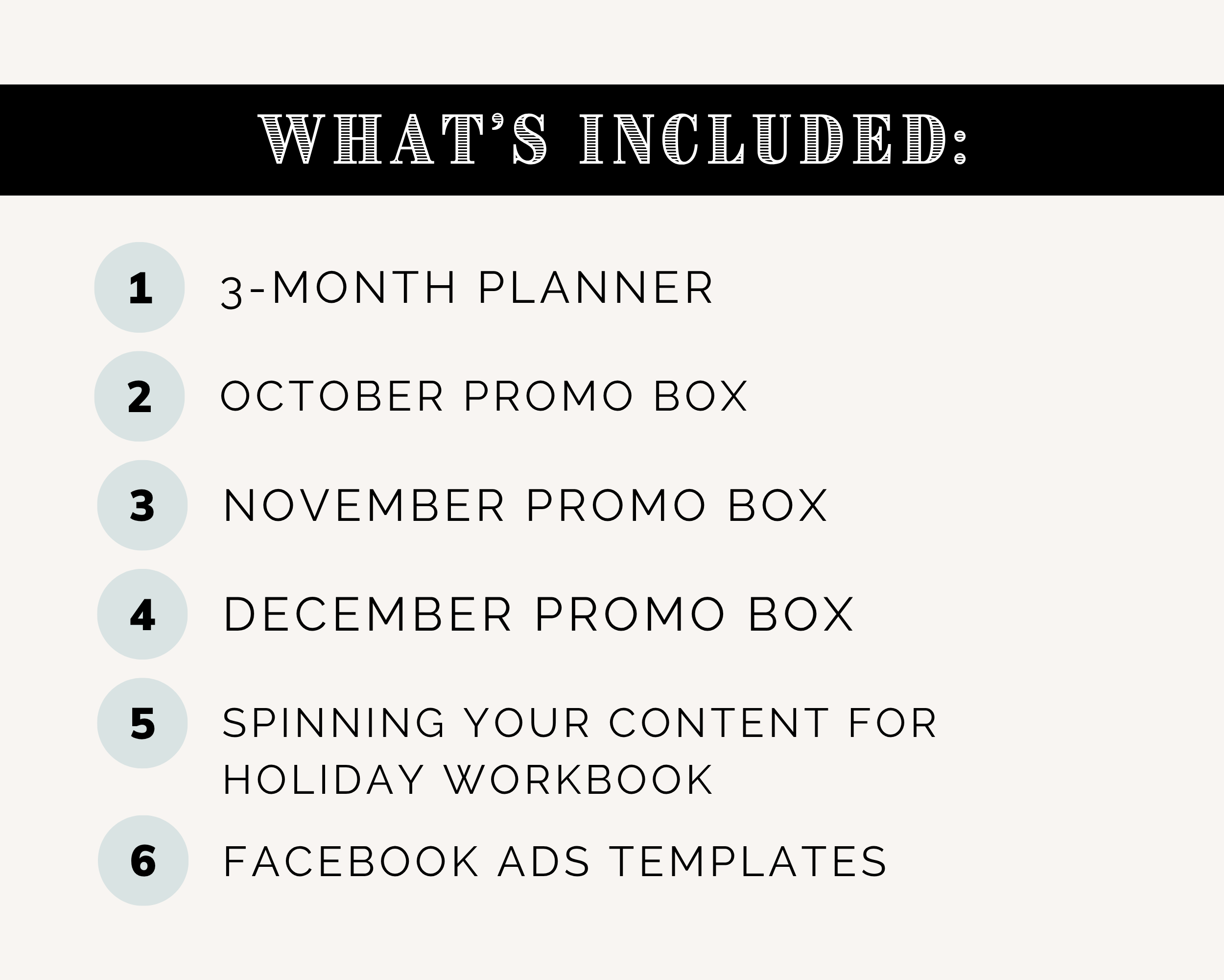 The Q4 Toolkit in a Box | Black Friday | Christmas | New Year Marketing Promo Boxes