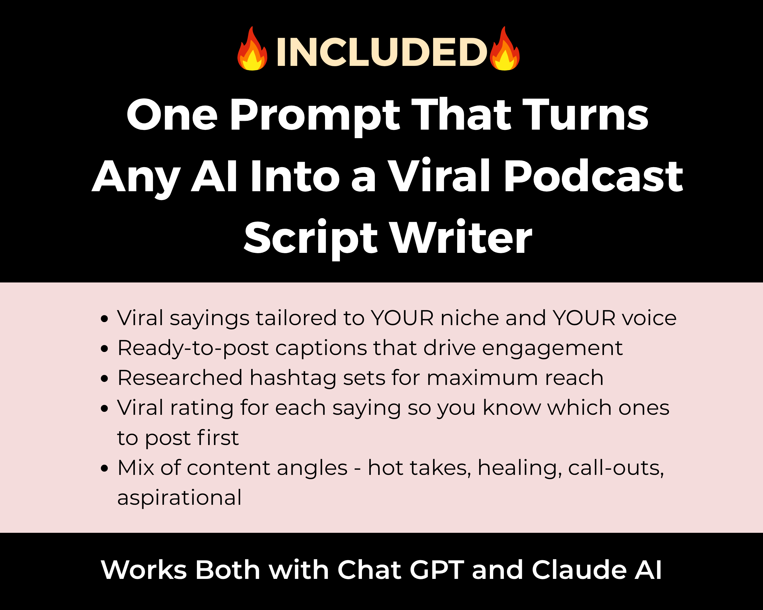 AI Podcast Lookbook + Viral Scripts