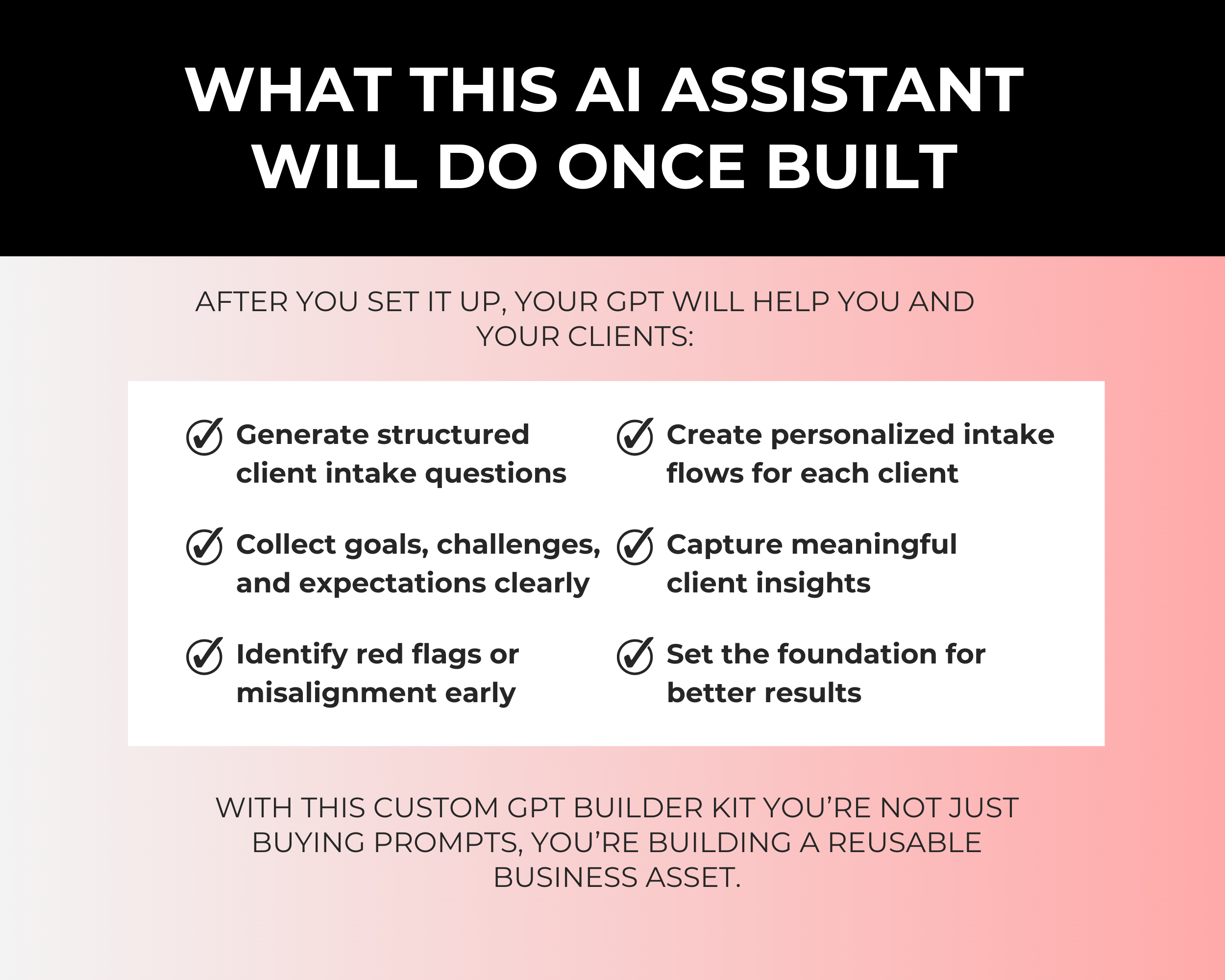 White-Label Client Intake Form Generator GPT Builder Kit