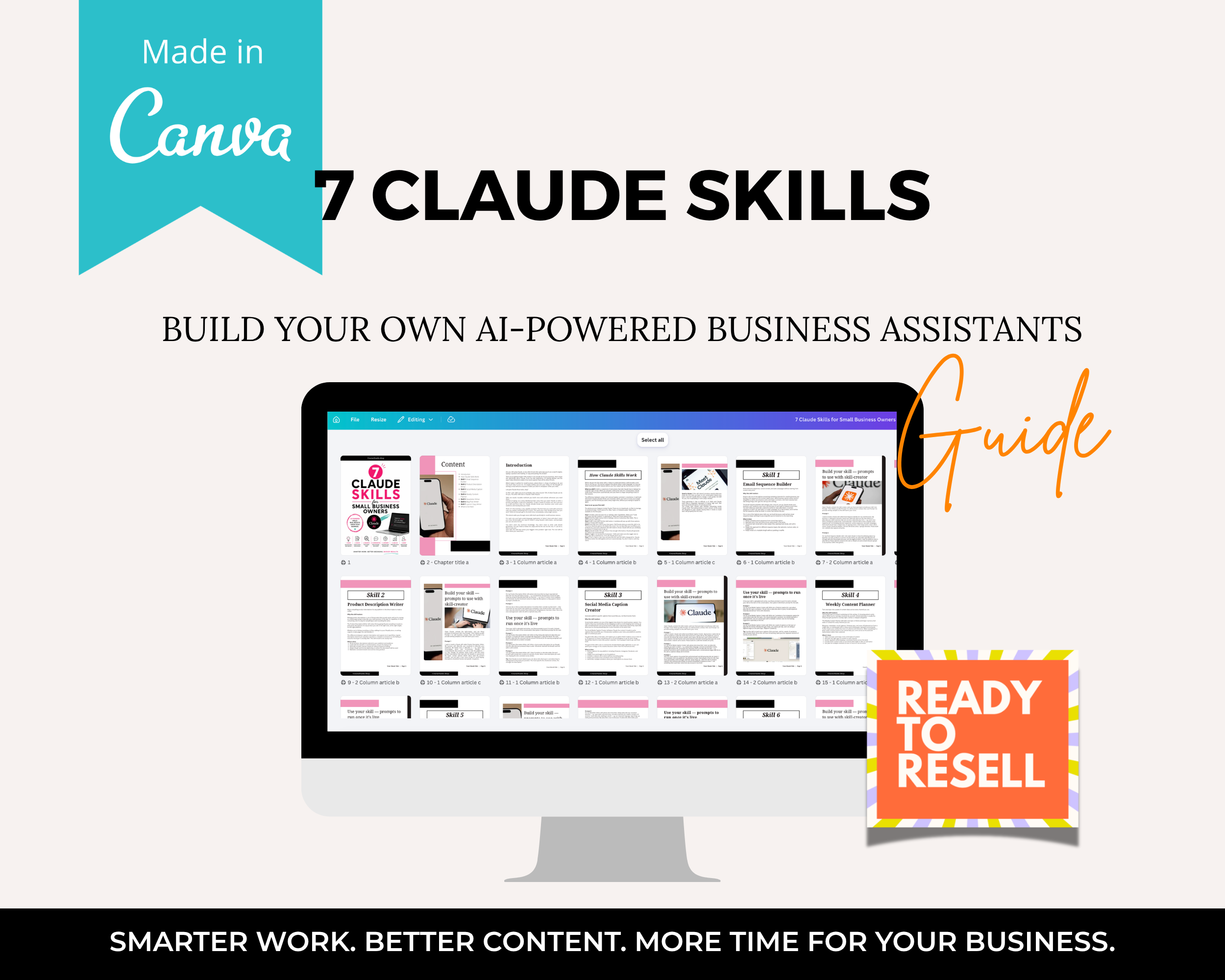 7 Claude Skills for Small Business Owners Guide | PLR Ready
