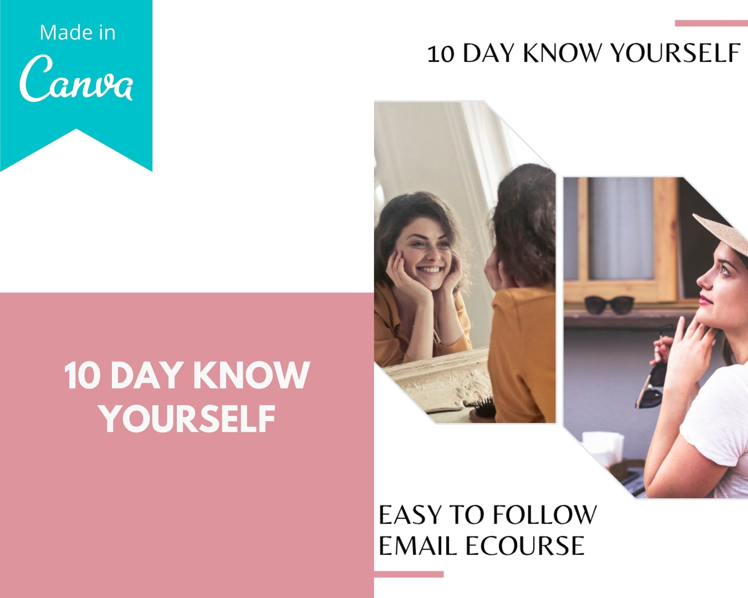 Editable 10 Day Know Yourself Emails | Rebrandable Done-for-You eCourse