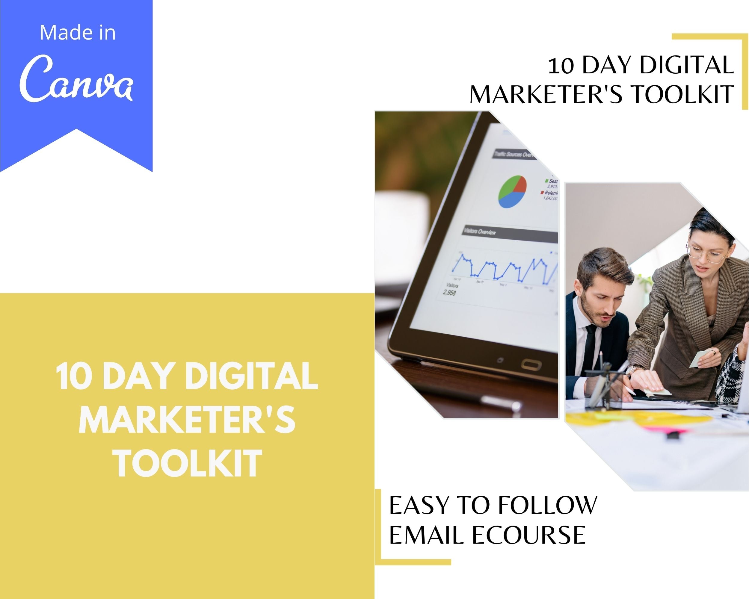 Editable 10 Day Digital Marketers Toolkit Emails | Rebrandable Newsletter