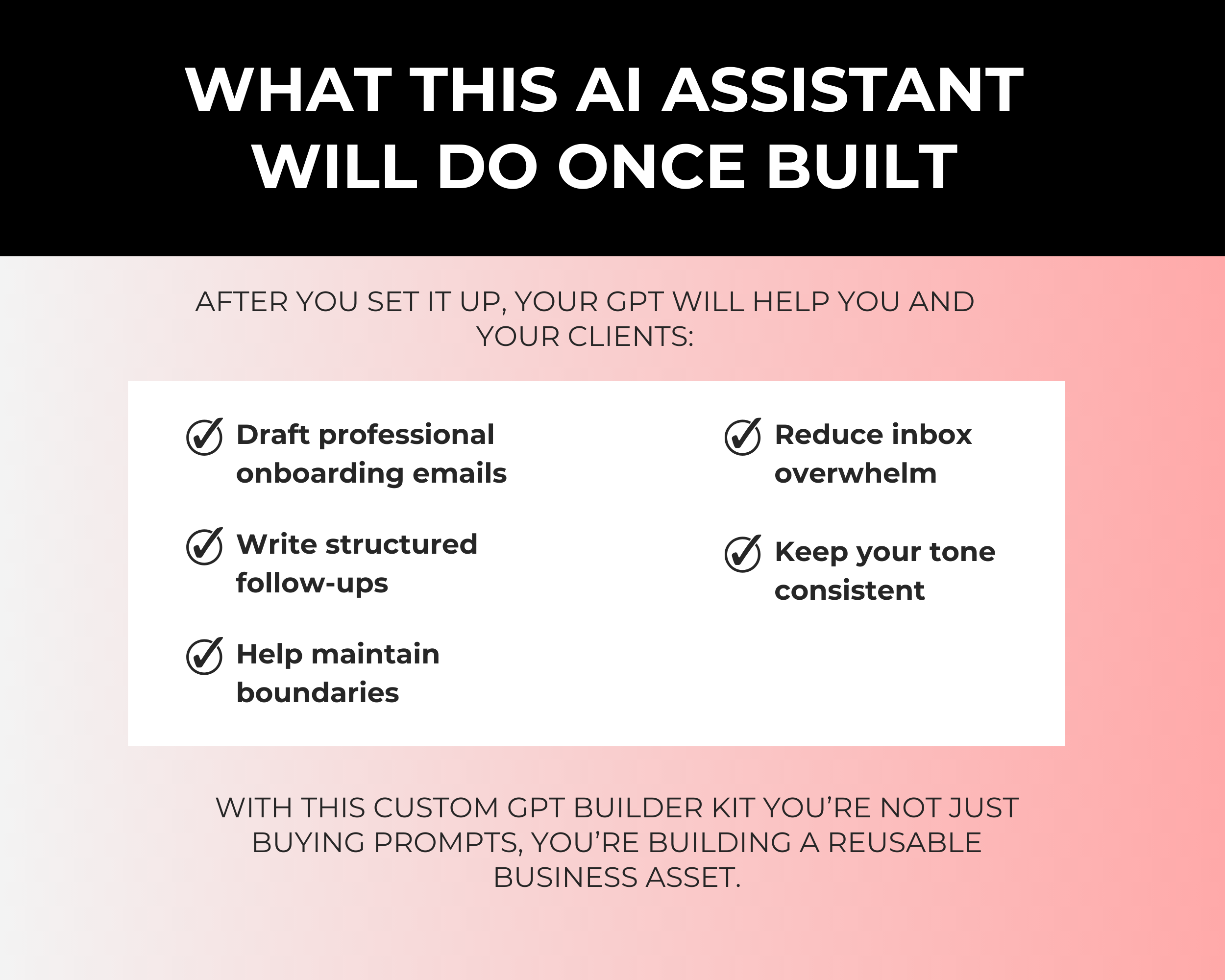 White-Label Client Email Assistant Custom GPT Builder Kit