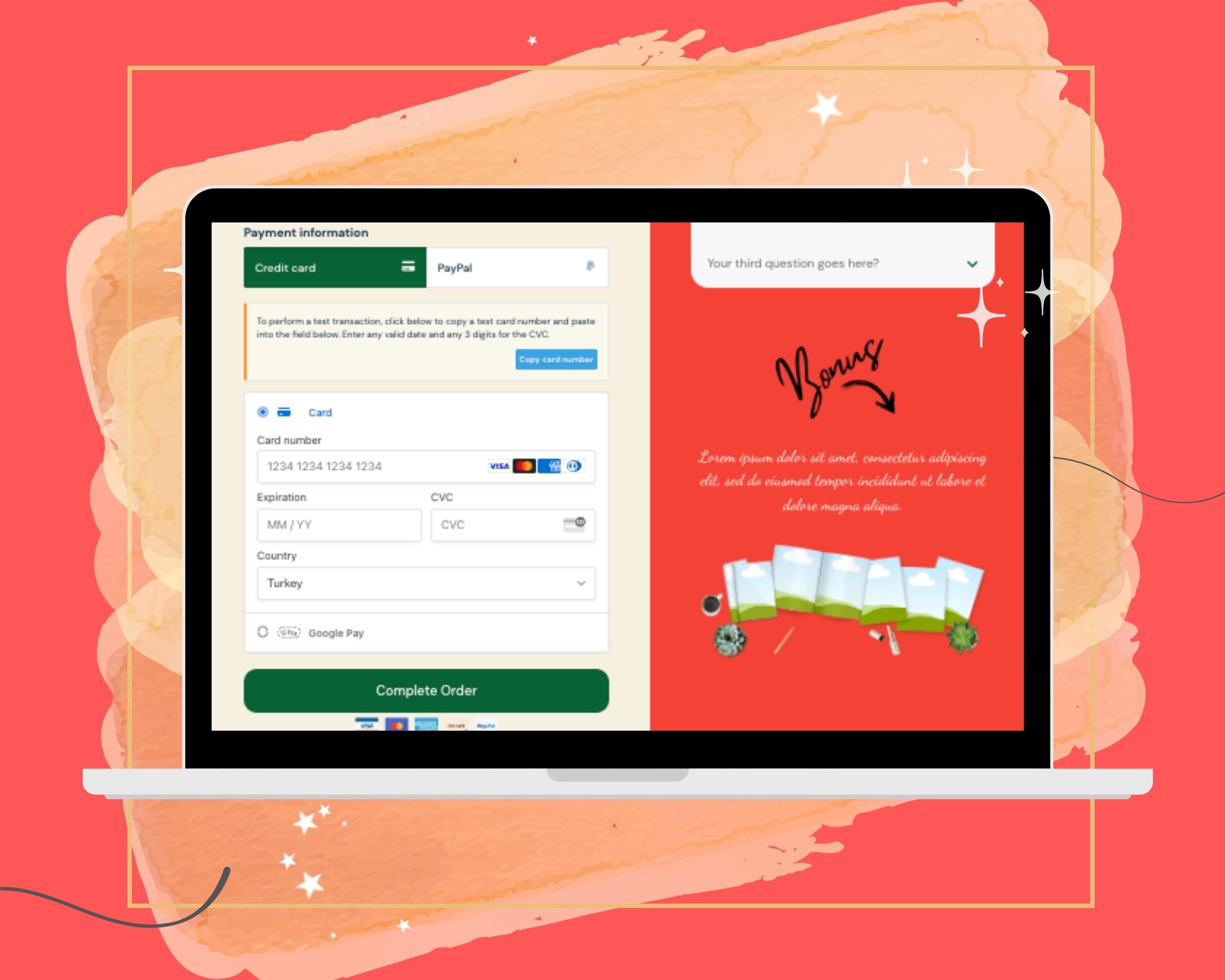 Christmas ThriveCart Checkout Template