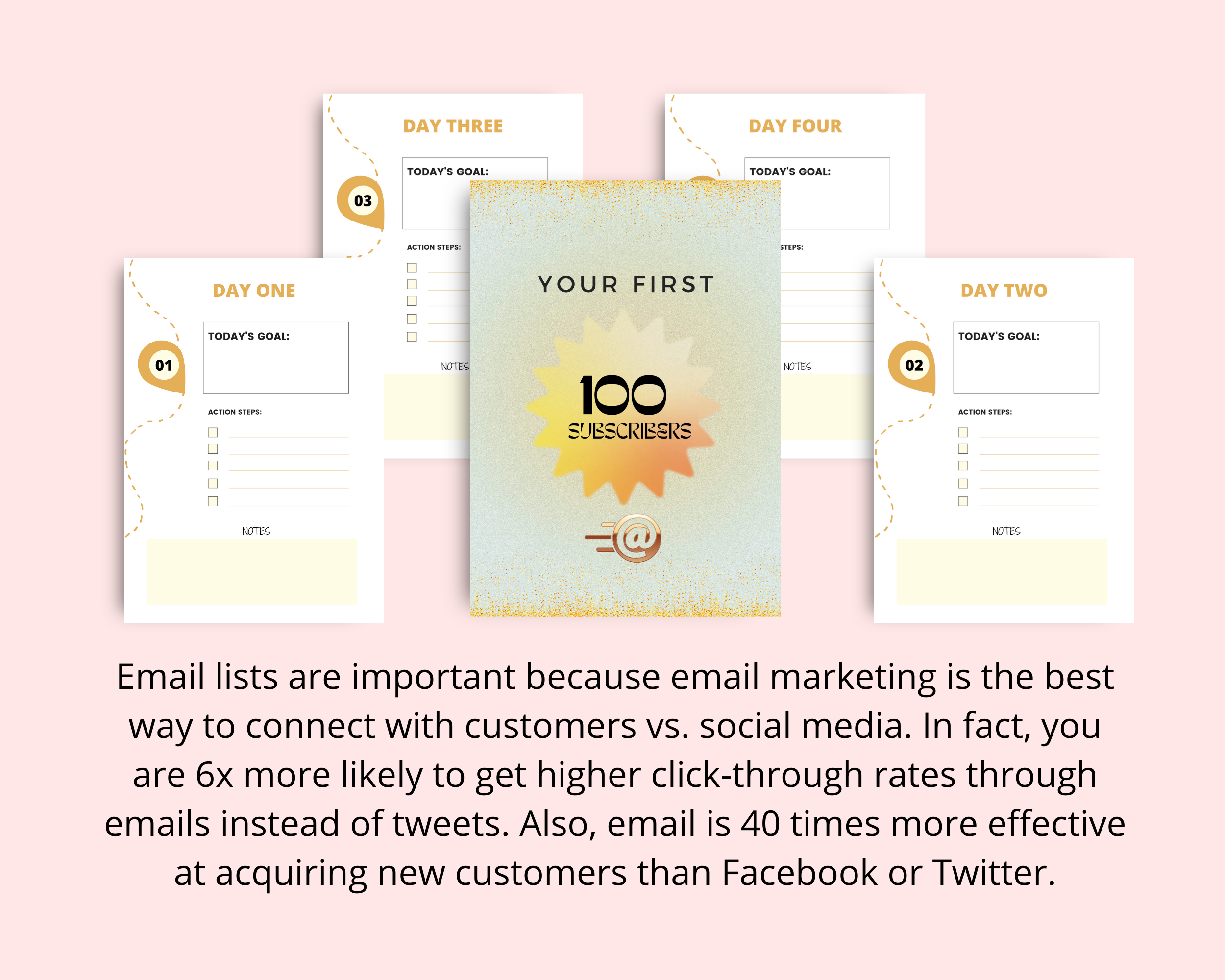 10 Days To Your First 100 Email Subscribers Challenge