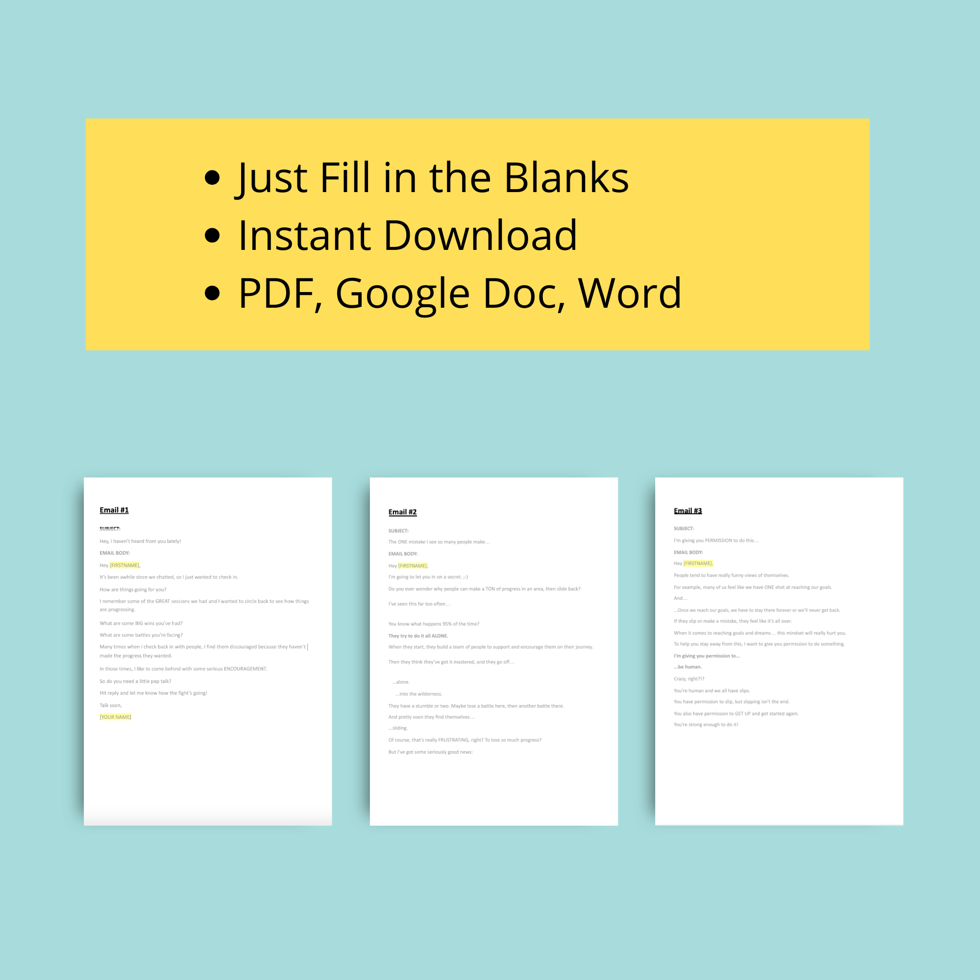 Cold Client Reactivation Email Sequence | Cold Client Reactivation Email Templates | Scripts for Coaches