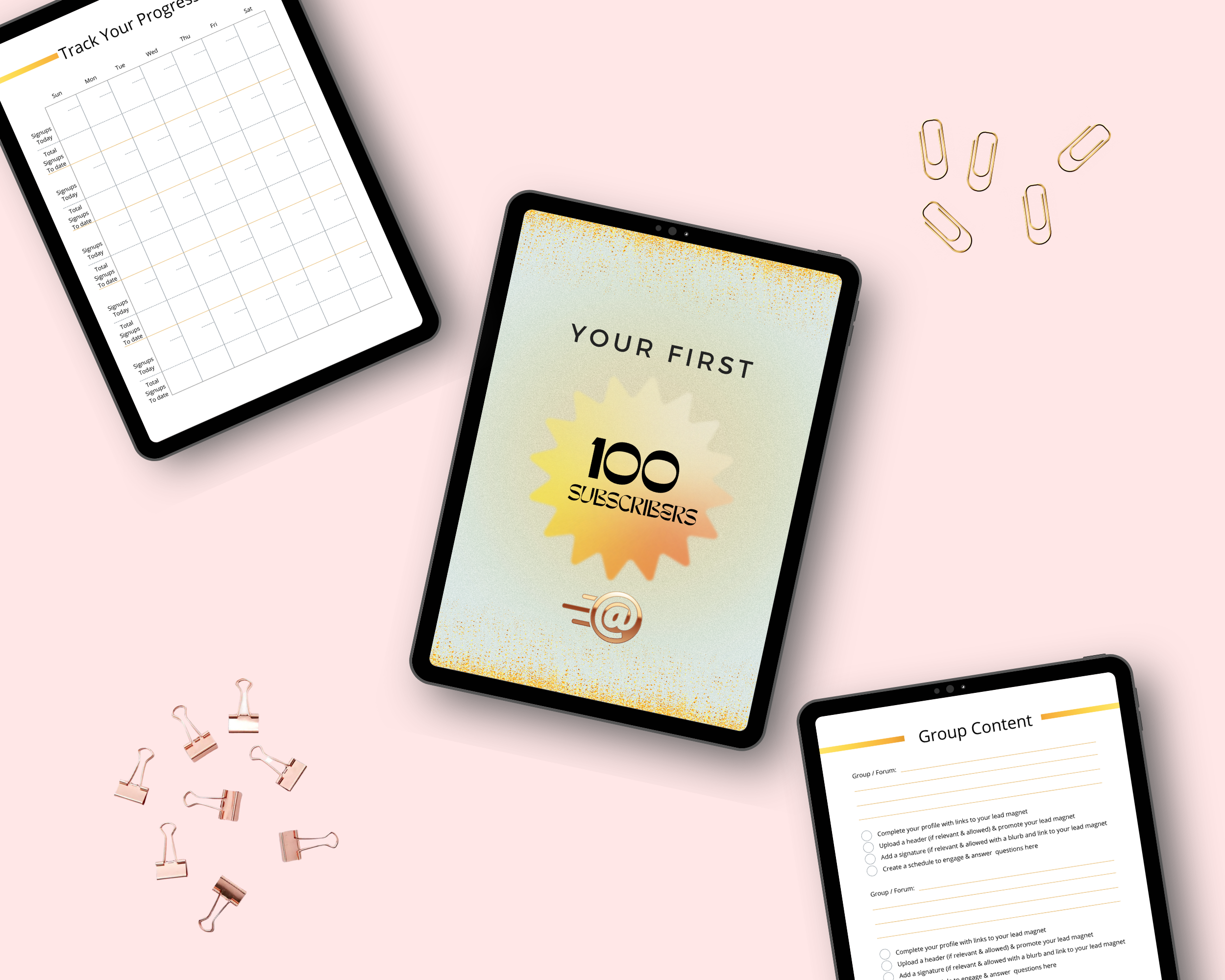 10 Days To Your First 100 Email Subscribers Challenge