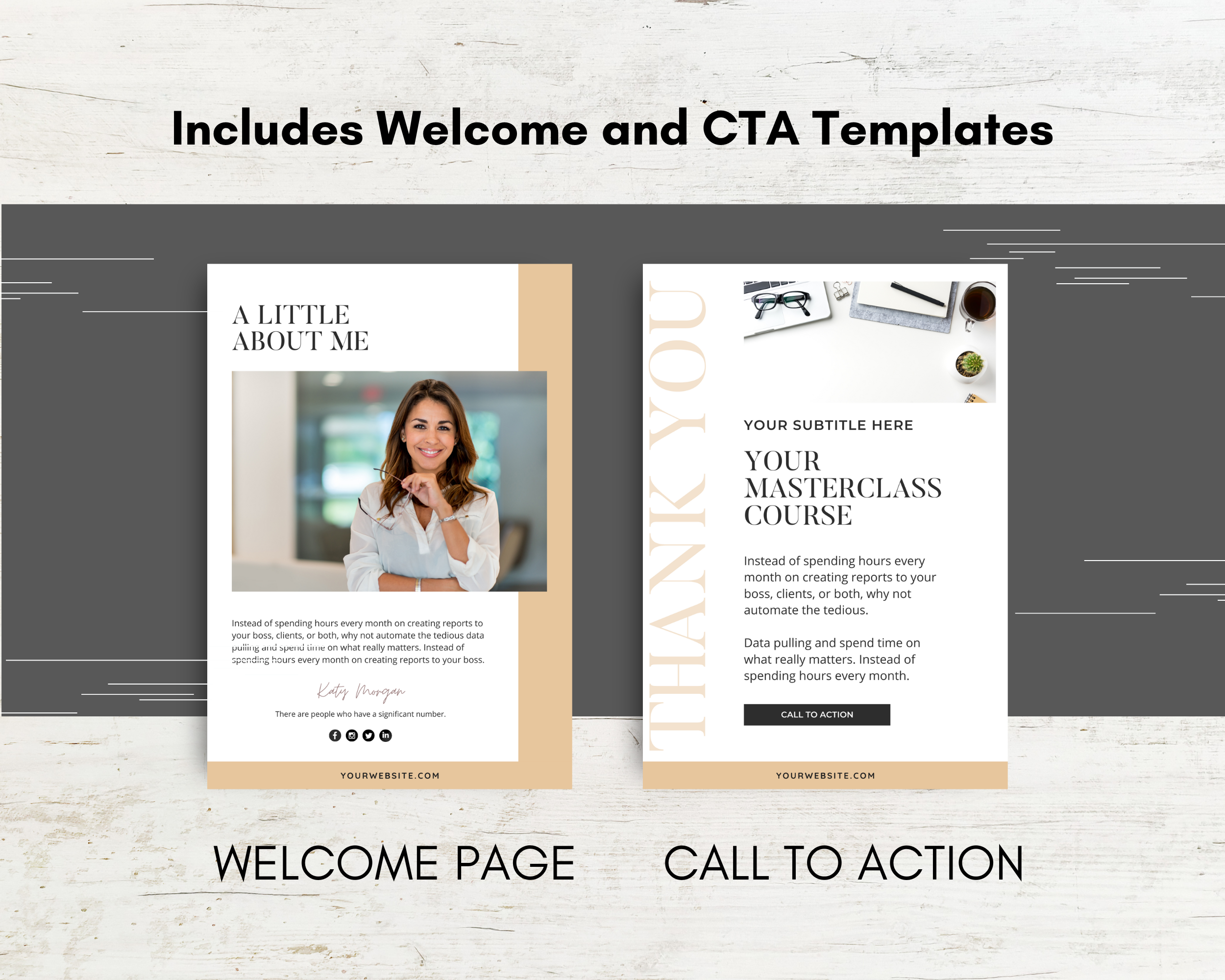 Editable A Career In Journalism | Done-for-You Ebook in Canva