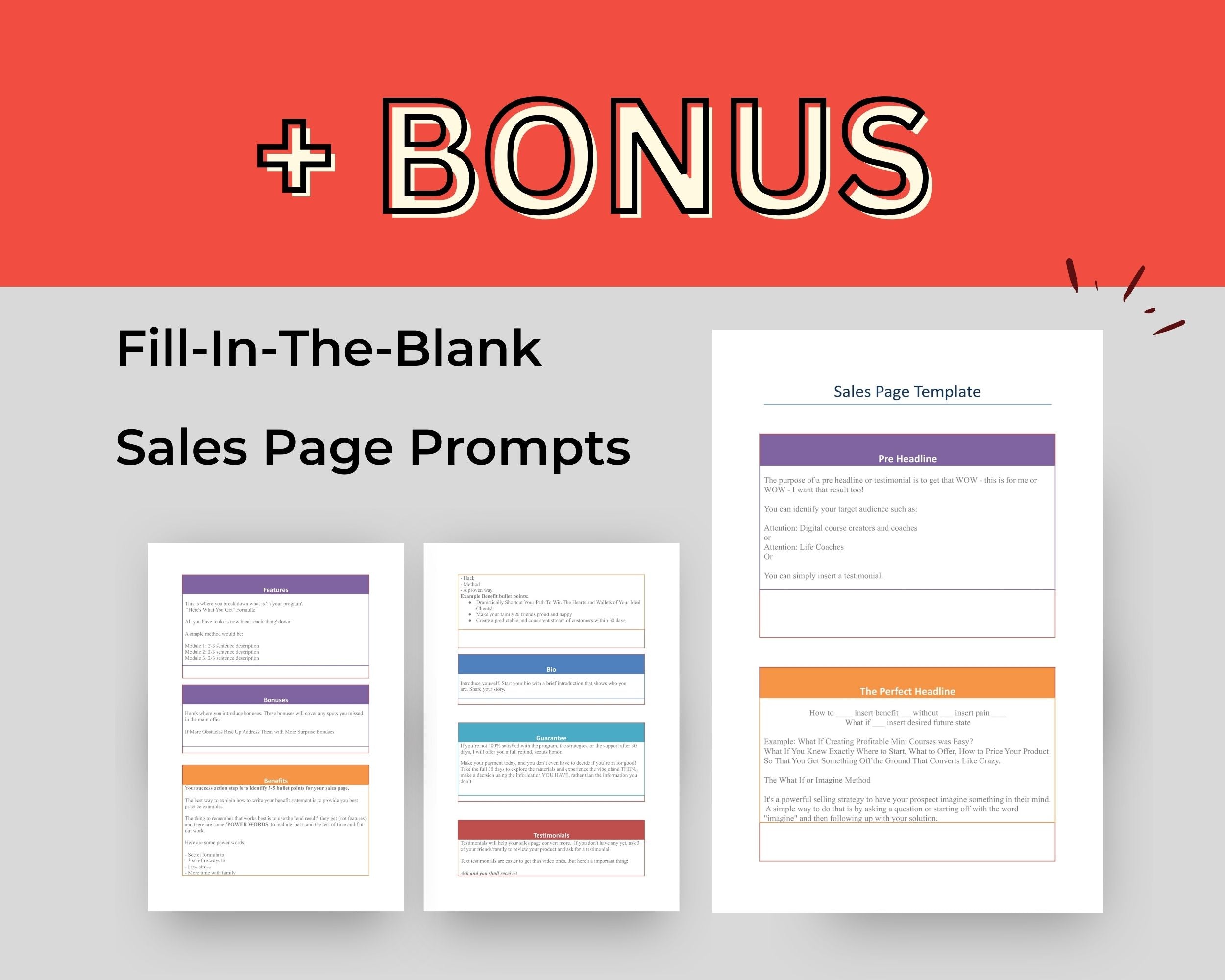 Black Friday Sales Page Template