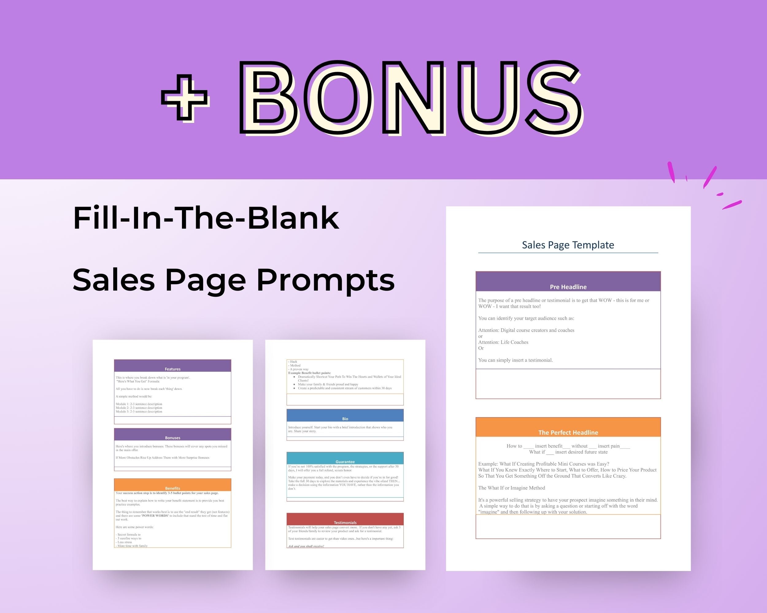 Cyber Monday Sales Page Template