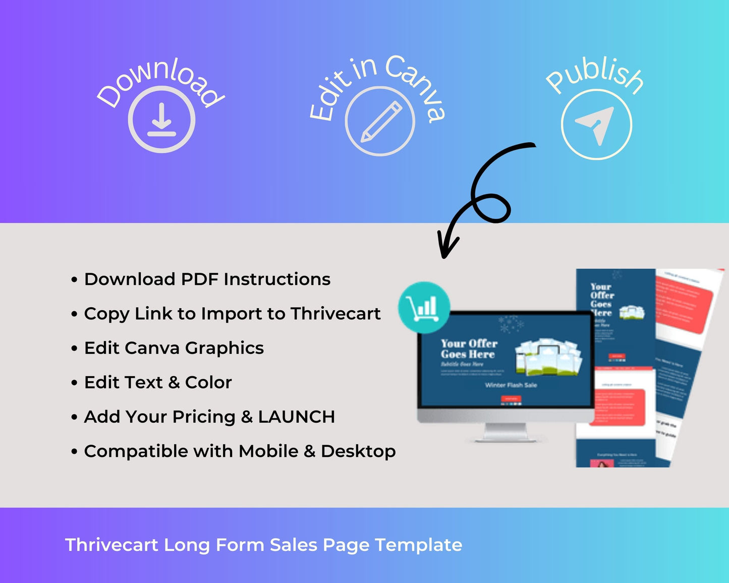 New Year Enhanced Sales Page Template