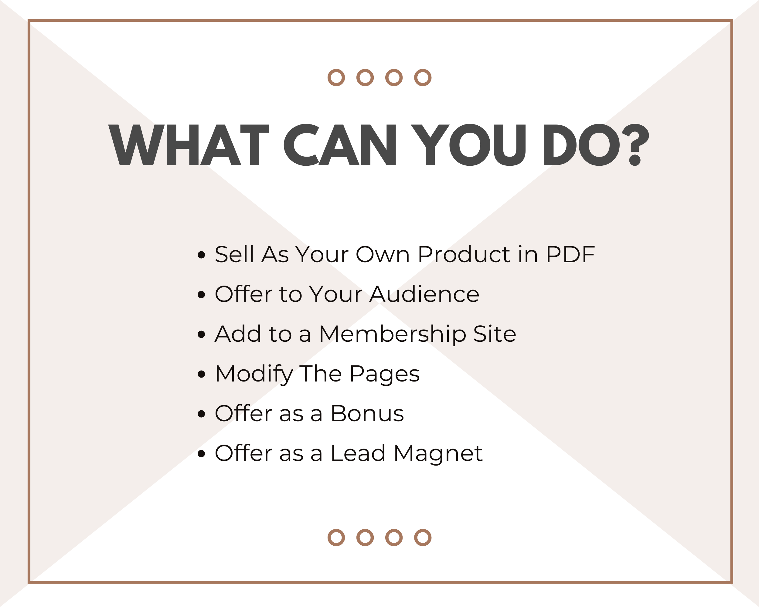 Editable 5 Steps To Improving Your Mindset Email Ecourse