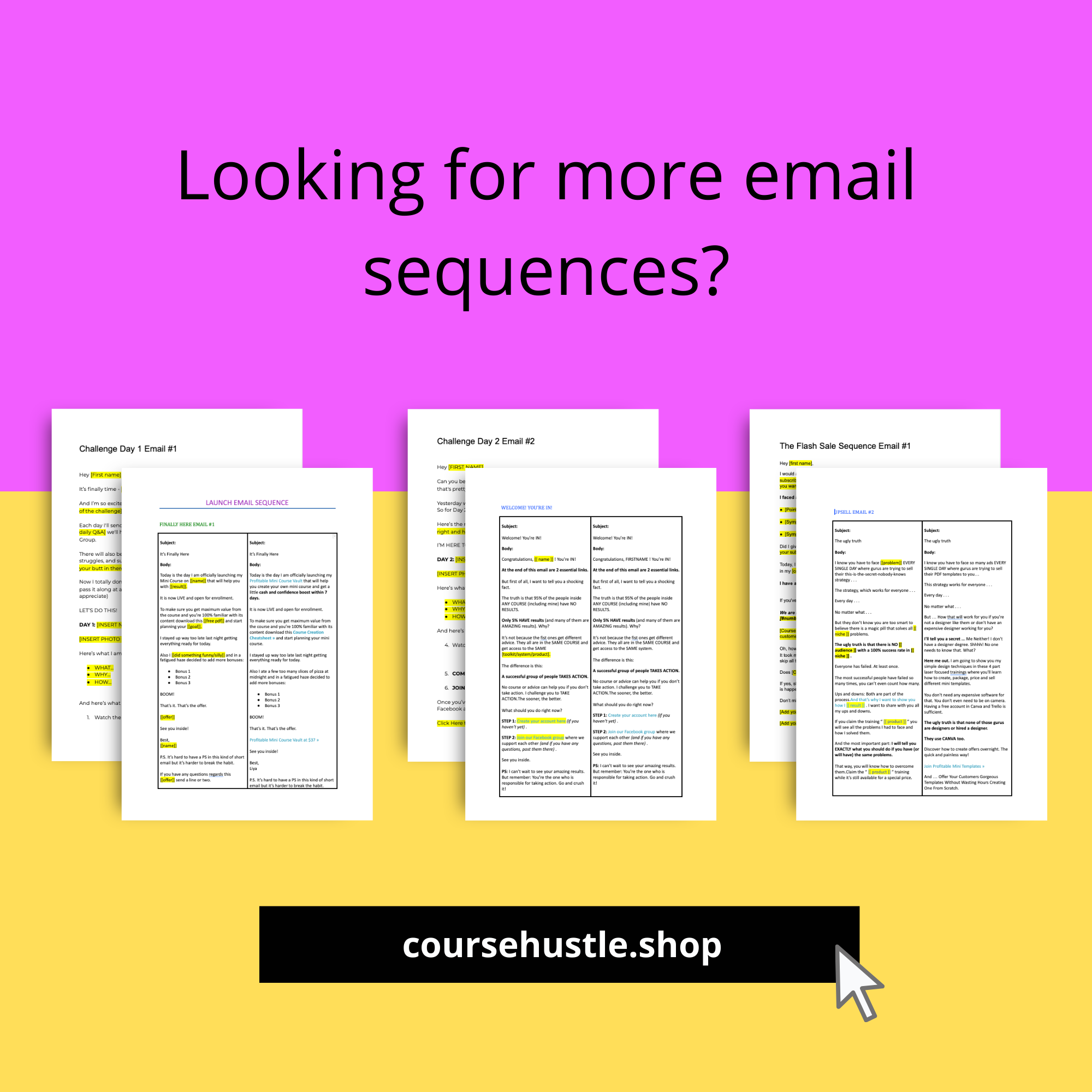 E-Commerce Sales Email Sequence | Nurture, Sell, And Fulfill All Your Online Shop Orders