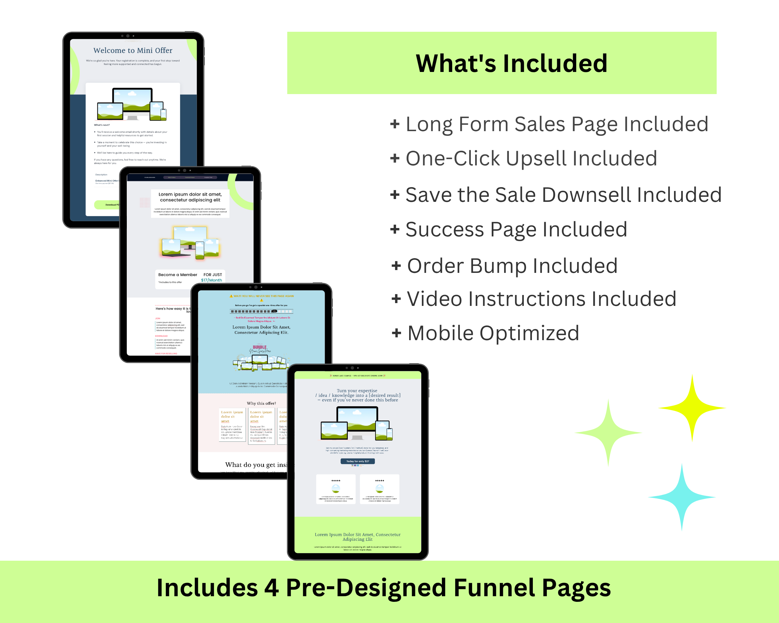 Mini Offer Funnel Template in ThriveCart