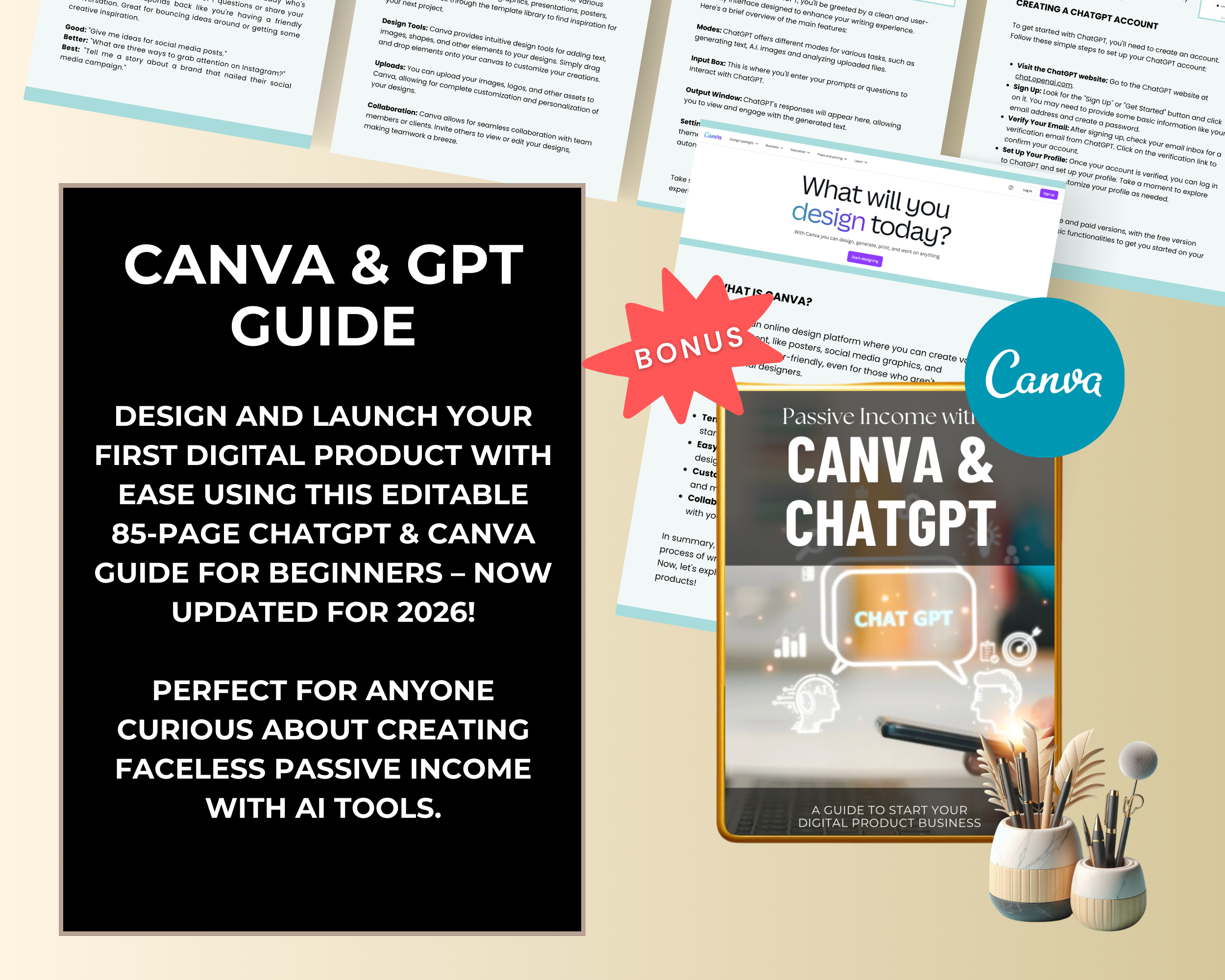 Crash Course For Canva With PLR Resell Rights