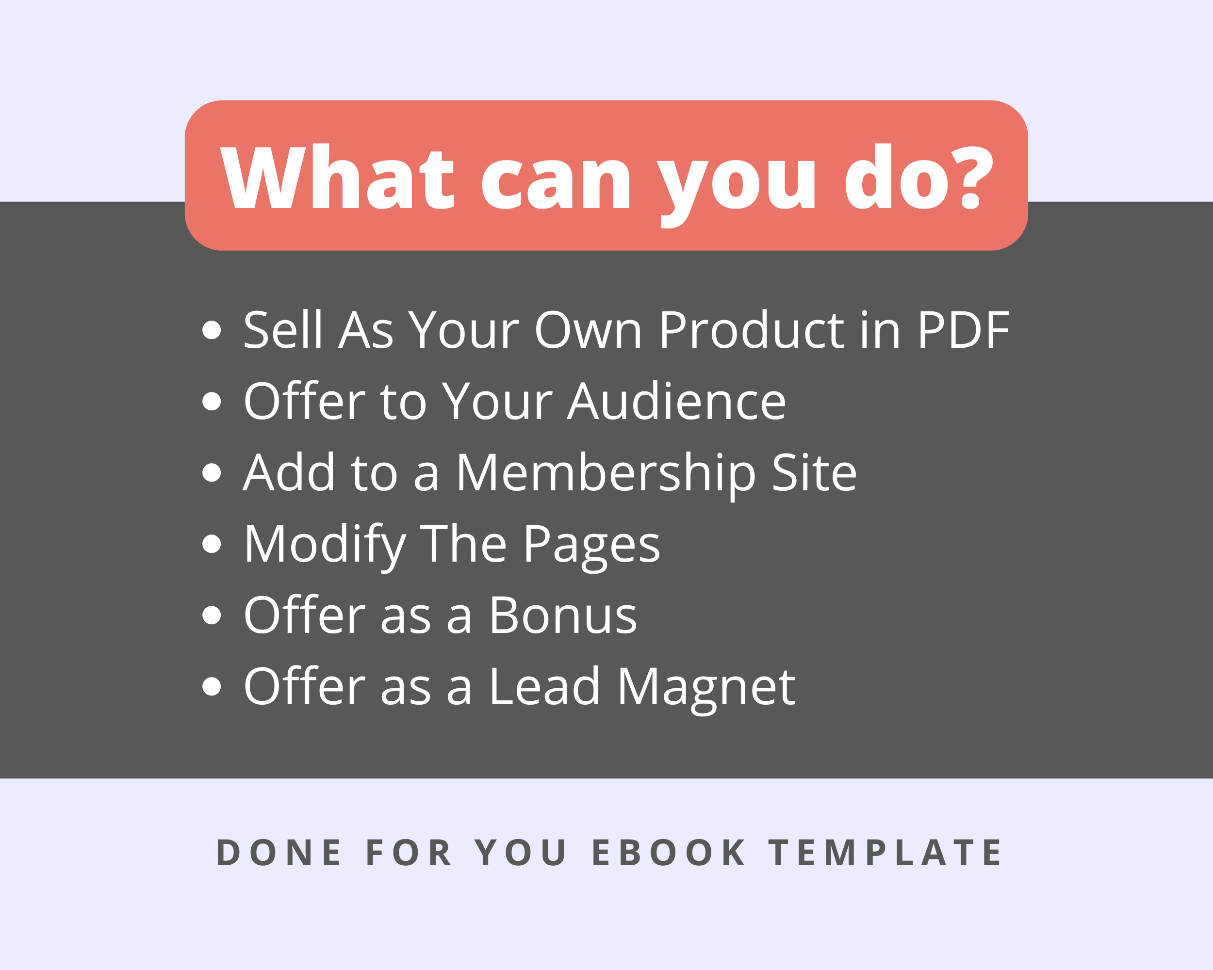Editable DFY Branding Formula | Done-for-You Ebook in Canva