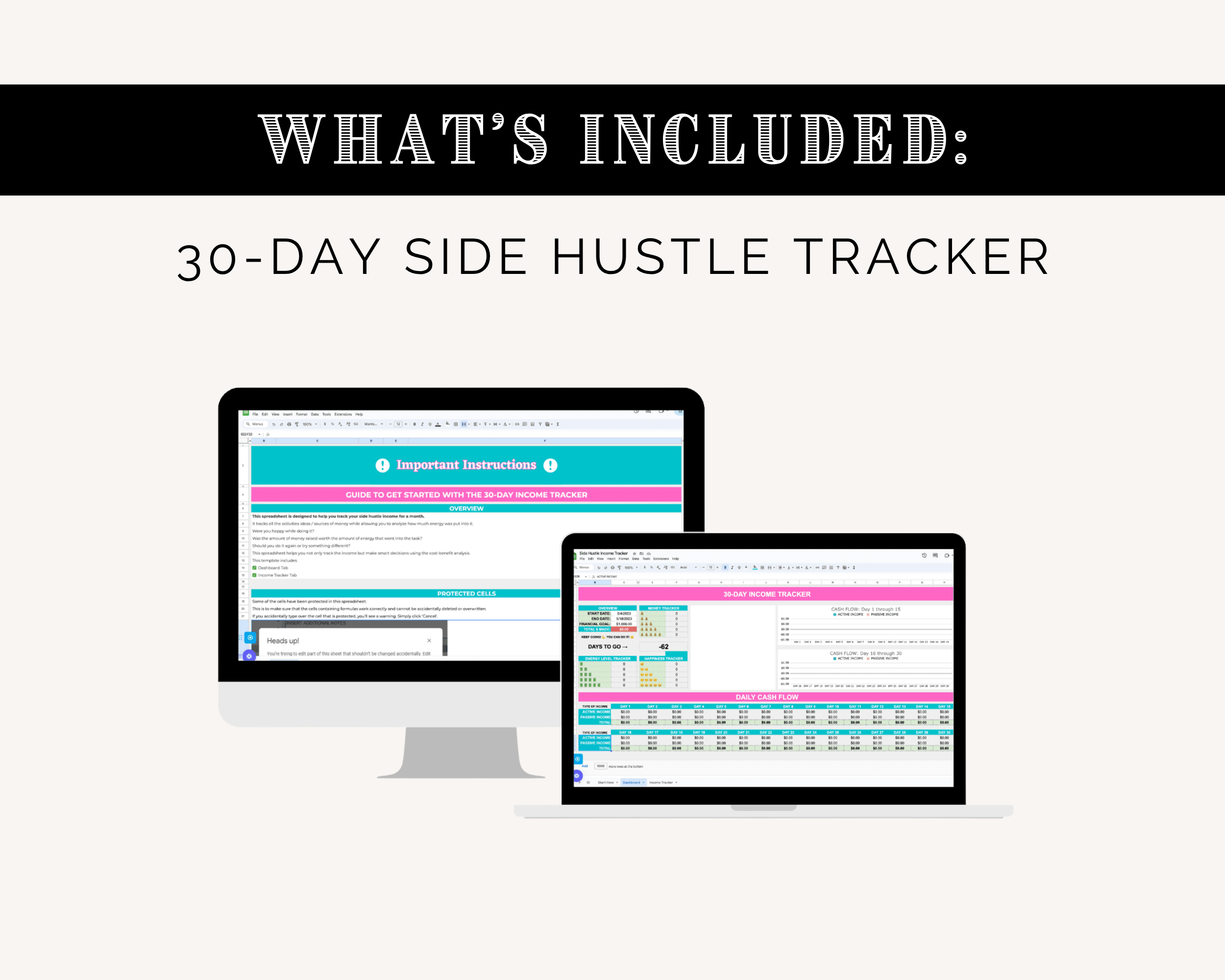 The CEO Business Spreadsheets | Marketing Spreadsheets | Productivity Spreadsheets