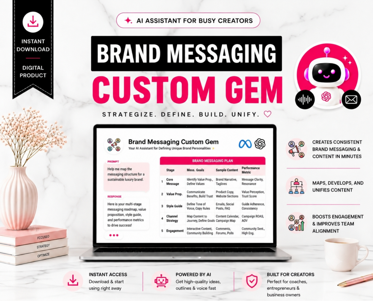 Brand Messaging Custom Gem