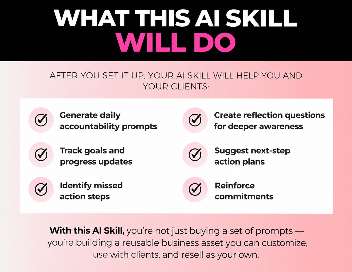 White-Label Client Accountability Skill