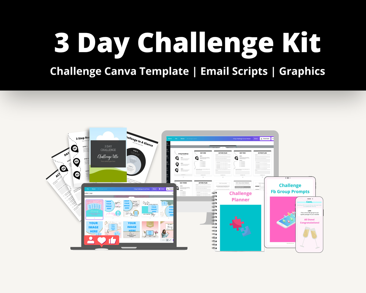 3 Day Mini Challenge | Irresistible Online Challenge | Email Sequences