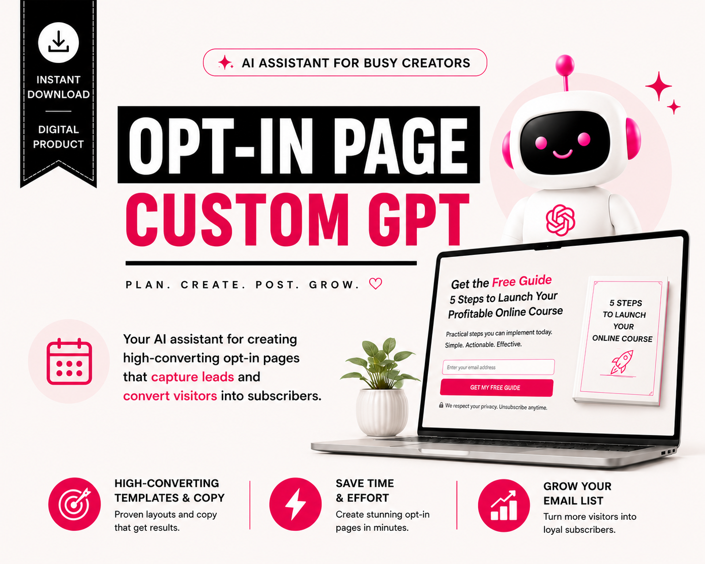 Opt-In Page Custom GPT