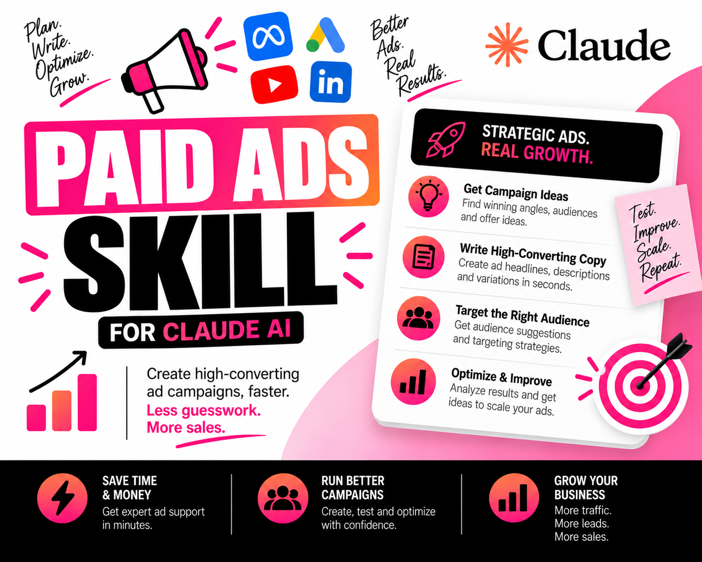 Paid Ads Skill for Claude AI | PLR Ready