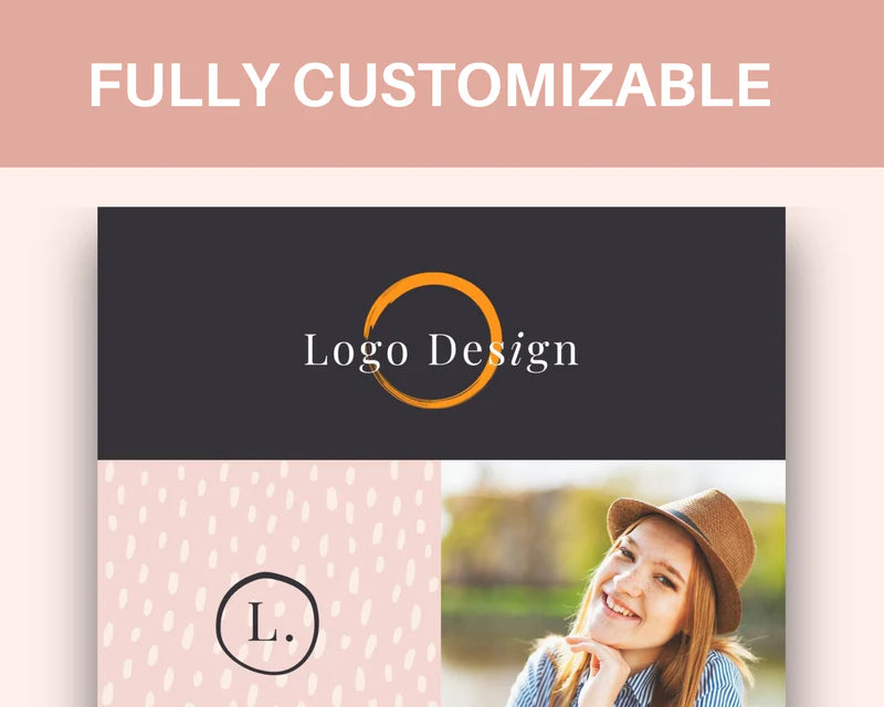 Canva Brand Kit Template | Mini Brand Board Template | Commercial Use