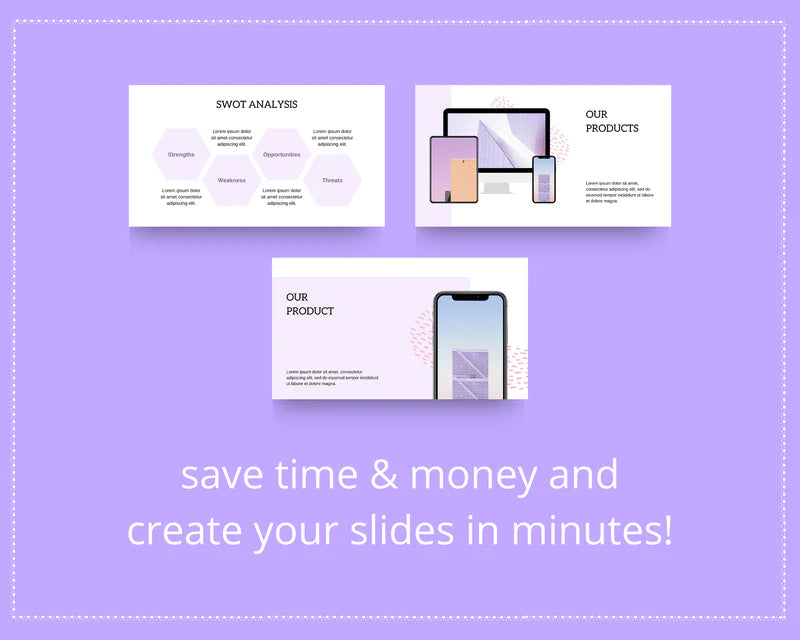 Business Plan Slide Deck Presentation | Startup Slide Deck in Canva | Commercial Use