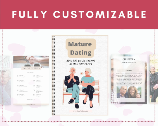 Editable Mature Dating Ebook | Done-for-You Ebook in Canva