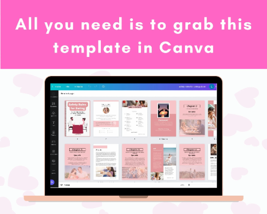 Editable Safety Rules for Dating Ebook | Done-for-You Ebook in Canva