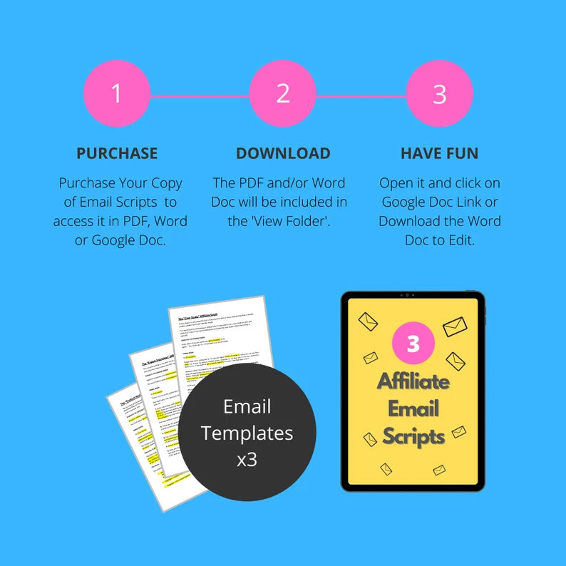Email Scripts for Affiliates
