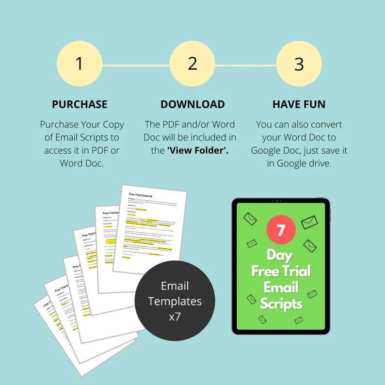 Free Trial Email Sequence | 7 Day Free Trial Membership Email Sequence