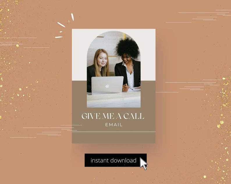 Give Me A Call Email | Done for You Template