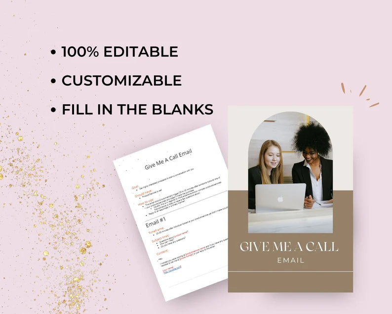 Give Me A Call Email | Done for You Template