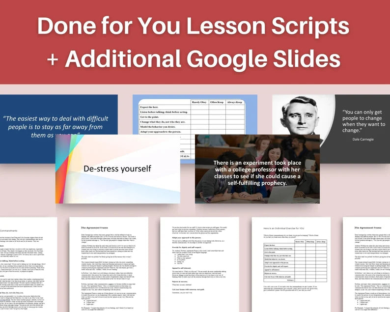 Done for You Online Course | Difficult People | Communication Course in a Box | 10 Lessons