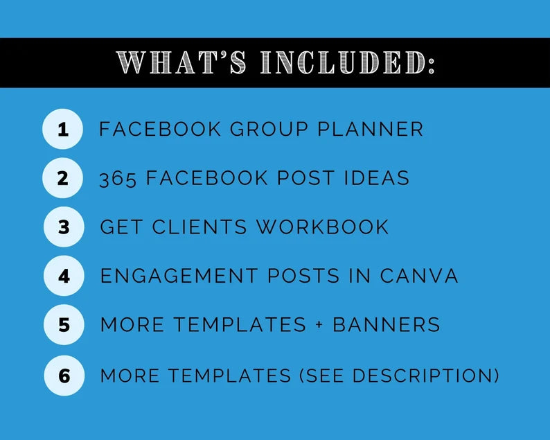 Facebook Groups Toolkit | Groups Planner | 365 Facebook Posts | Engagement Posts