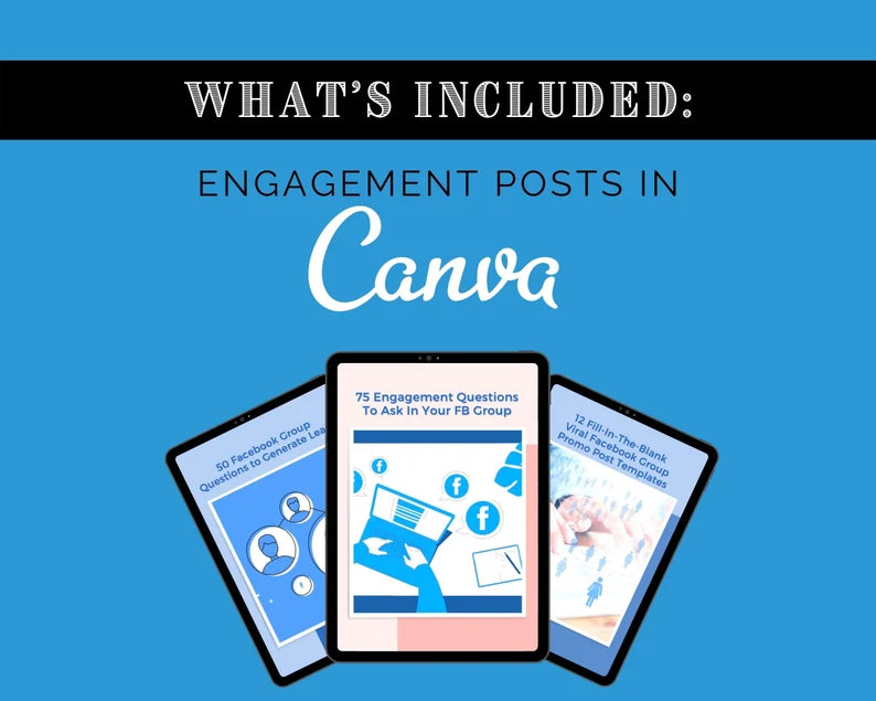 Facebook Groups Toolkit | Groups Planner | 365 Facebook Posts | Engagement Posts