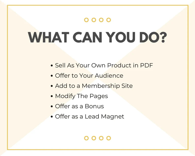 Email eCourse Template | Newsletter Template | Editable How To Enjoy Life More Emails