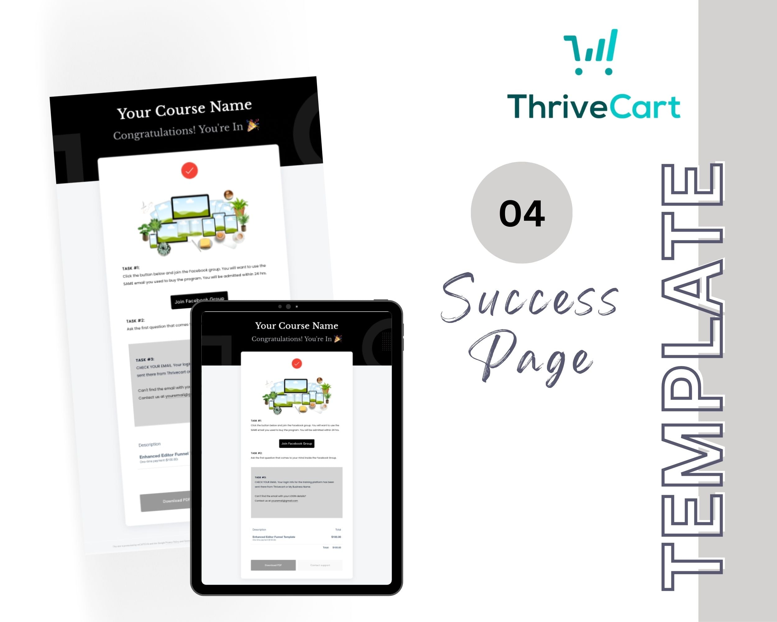 Mystery Enhanced Sales Funnel Template in ThriveCart