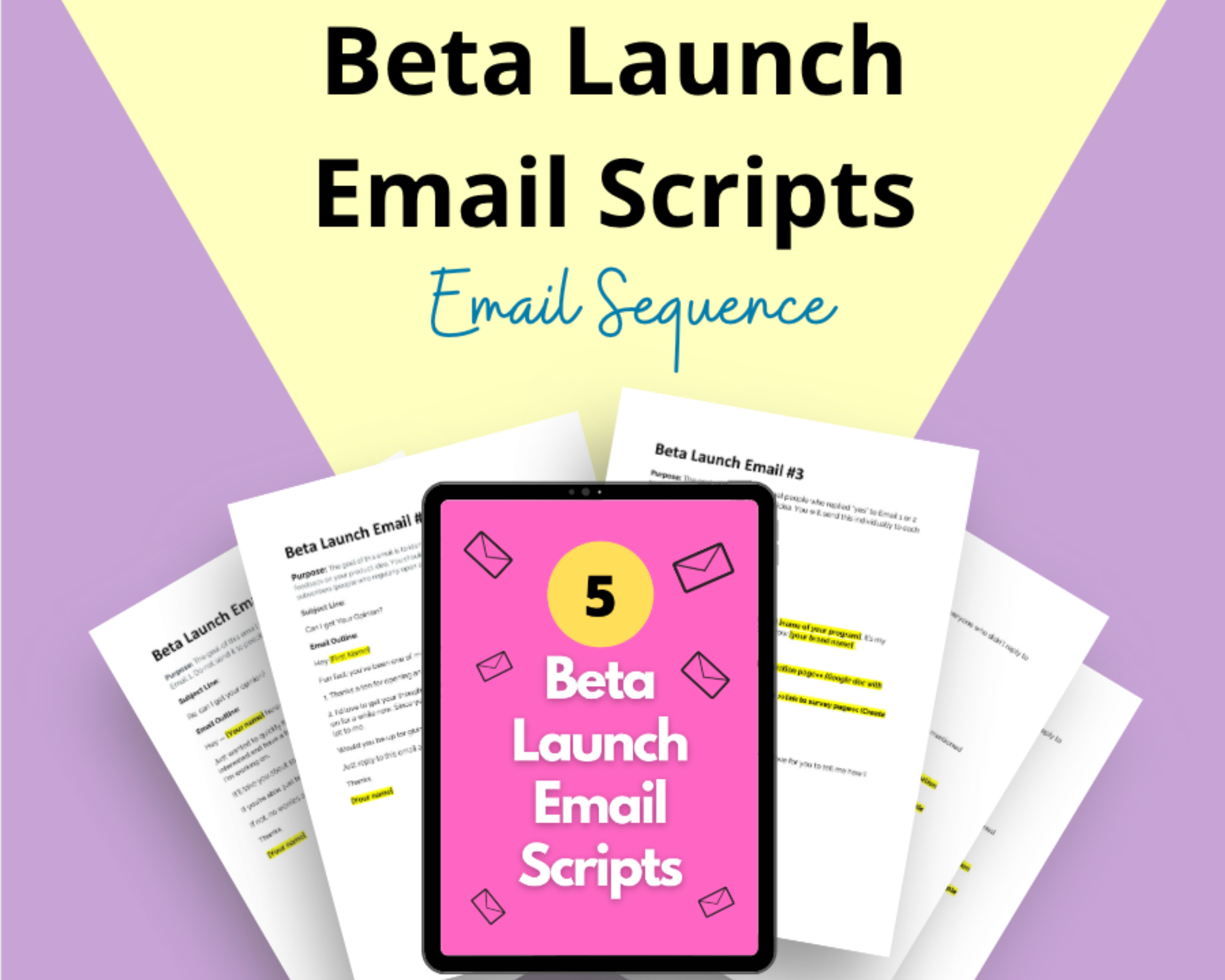 Beta Launch Email Sequence