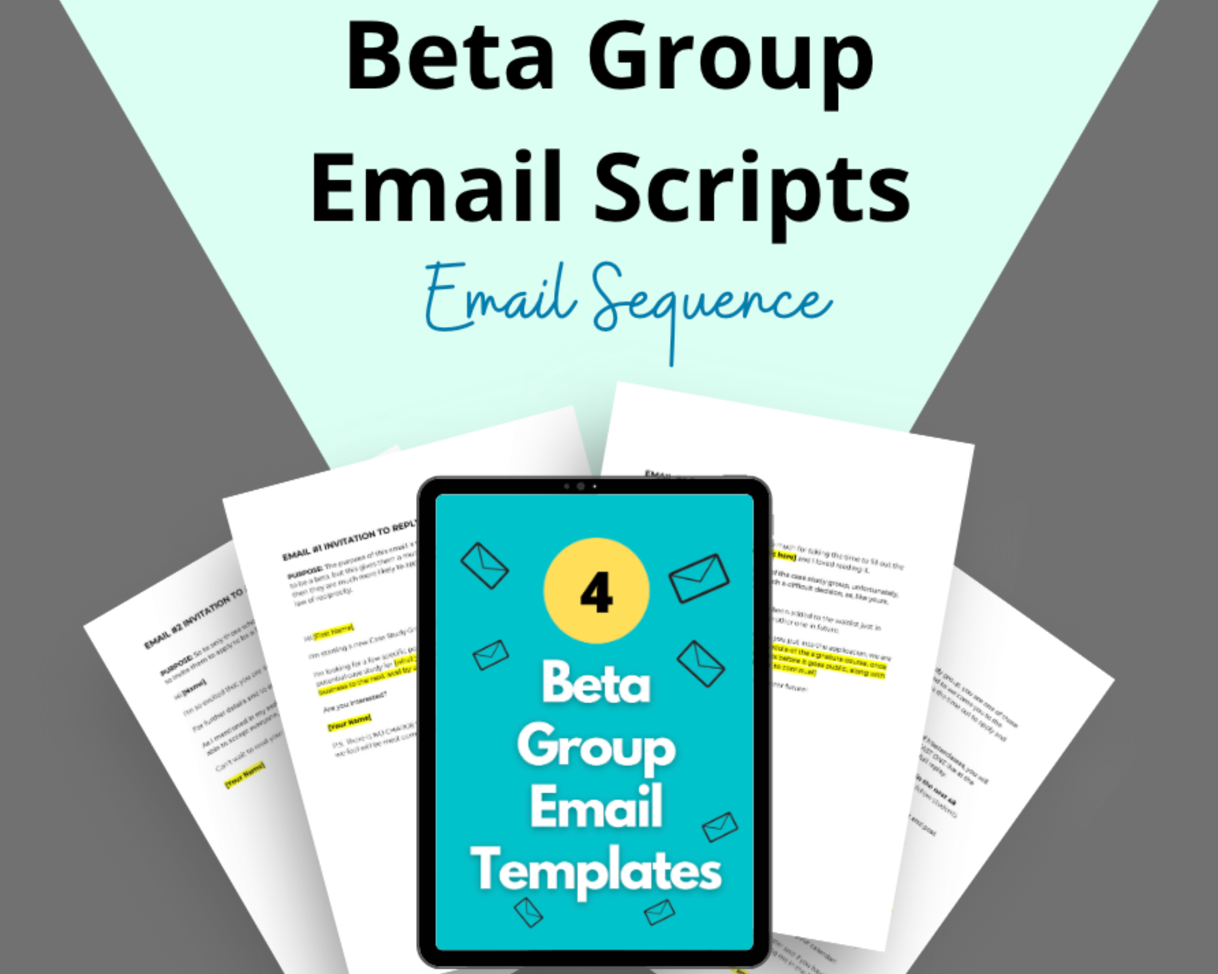 Beta Test Group Email Sequence