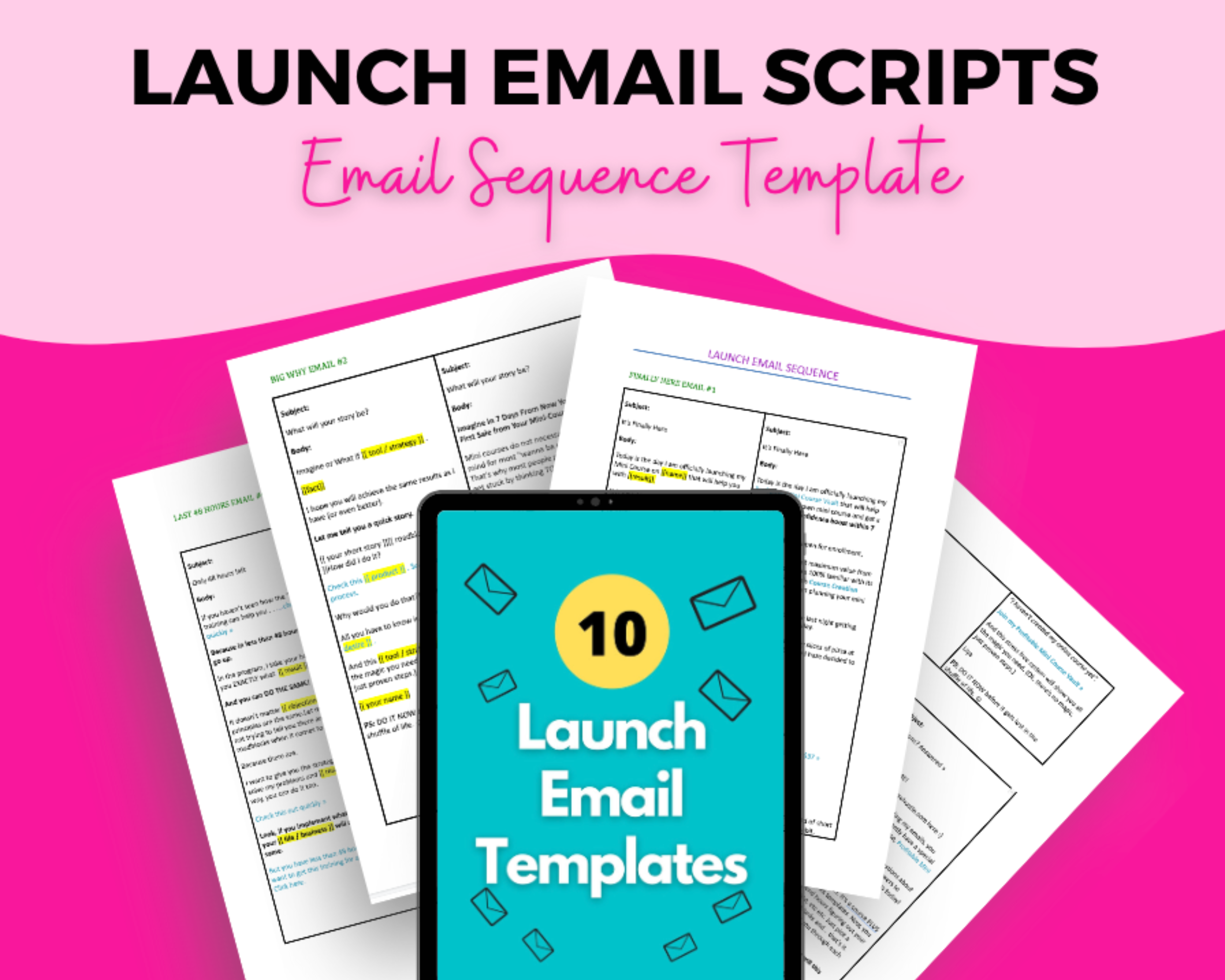Launch Email Templates