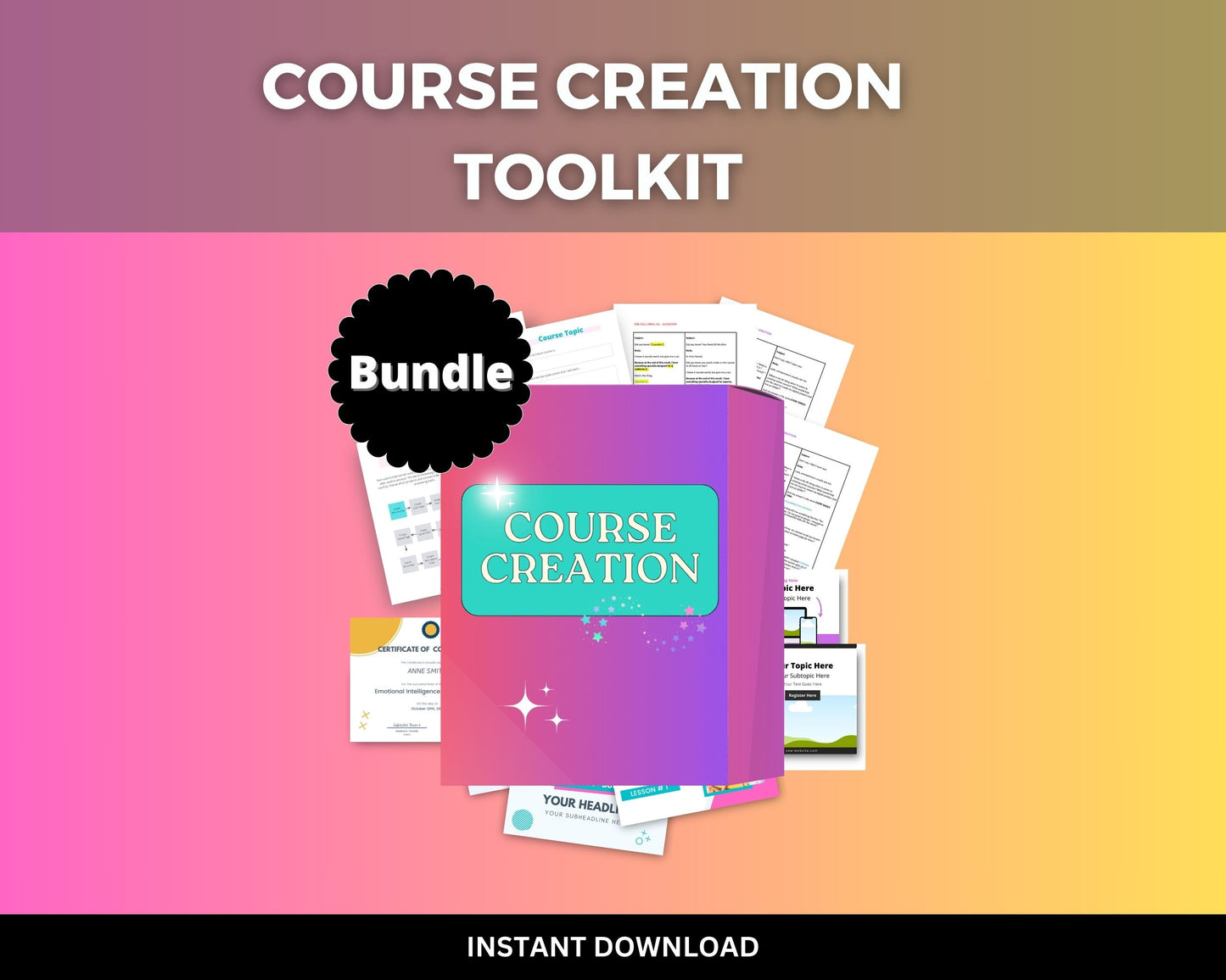 Course Creation Toolkit | Course Bundle | Course Creator Tools