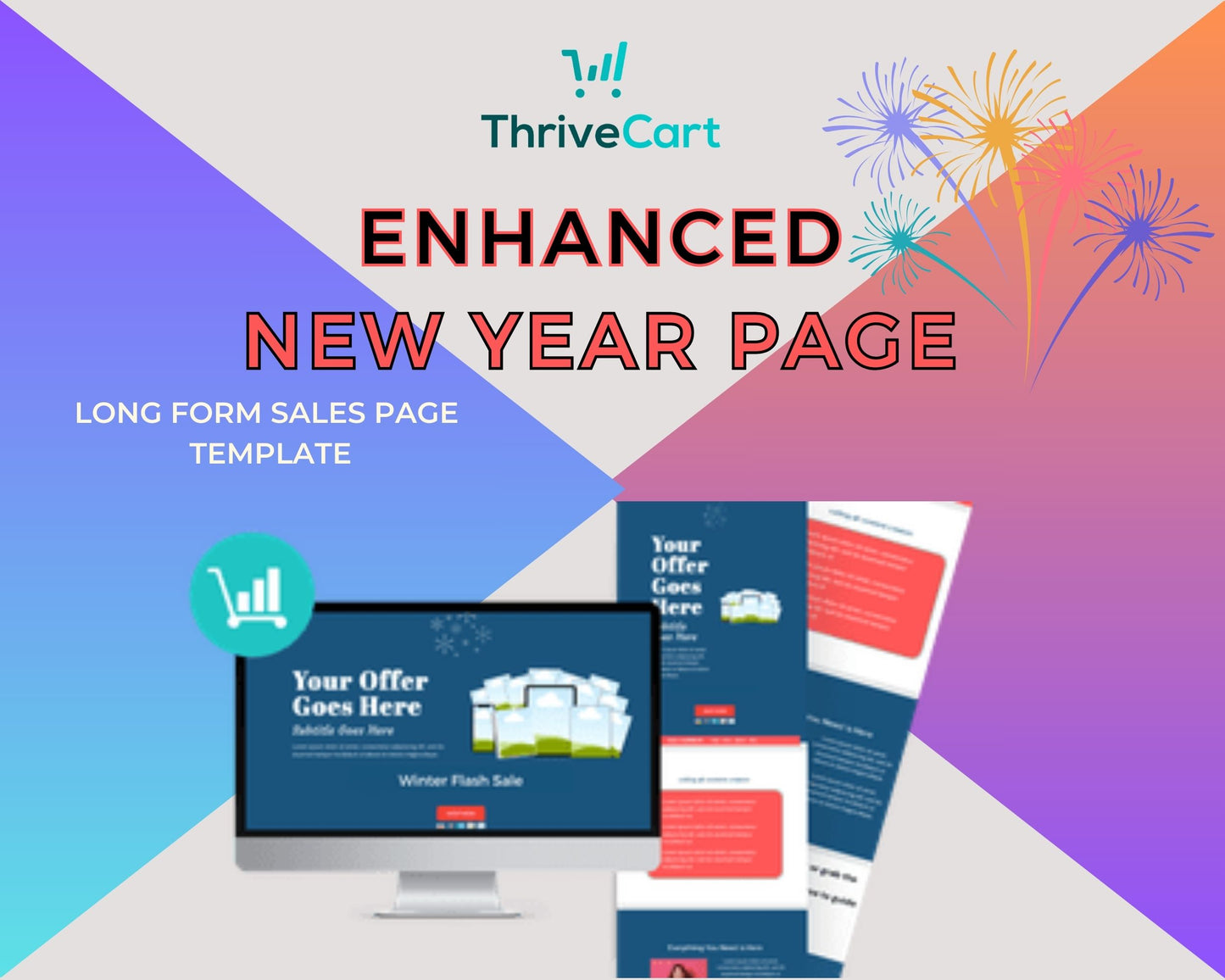 New Year Enhanced Sales Page Template