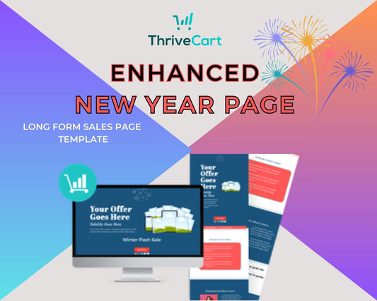 New Year Enhanced Sales Page Template