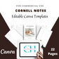 Editable Cornell Notes in Canva | Commercial Use