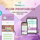 Plum & Lilac Printables Sales Page Template in Thrivecart
